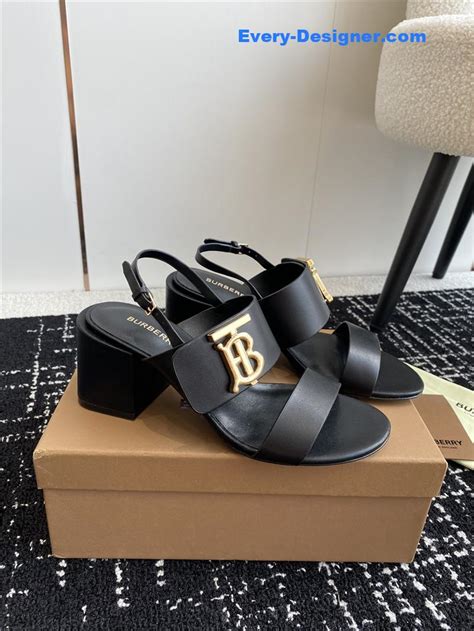 burberry inspired sandals